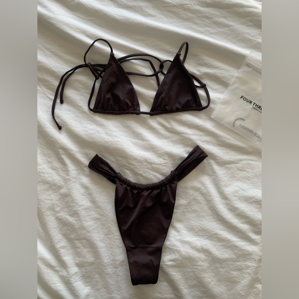 437 Swim Piper Bikini Top & Aaliyah Bottoms Small NWT